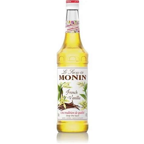 Cherry Vanilla Hazelnut Bottle Monin Syrup Packaging Size Litre