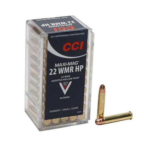 Cci 22 Wmr Maxi Mag Rimfire Ammo Item 304178 Sportsmans Warehouse