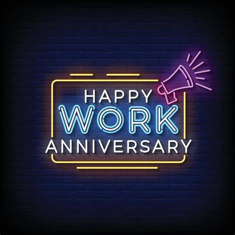 Happy Work Anniversary Emoticon