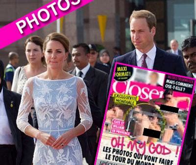 French Magazine Showing Kate Middleton Topless Hits Newsstands