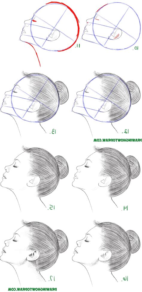 How To Draw Side Profiles Face Drawing Side Girl Pencil Human Girls
