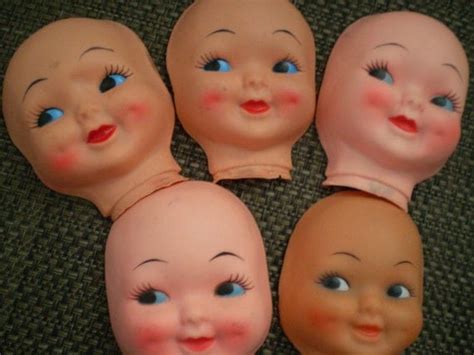 Vintage Doll Face Mask By Bizzard On Etsy