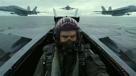 Top Gun Maverick First Trailer Poster Released As Tom Cruise Makes Surprise Appearance Comic