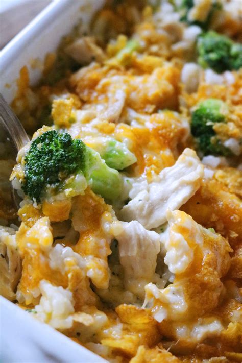 Chicken Broccoli Rice Casserole Recipe The Anthony Kitchen