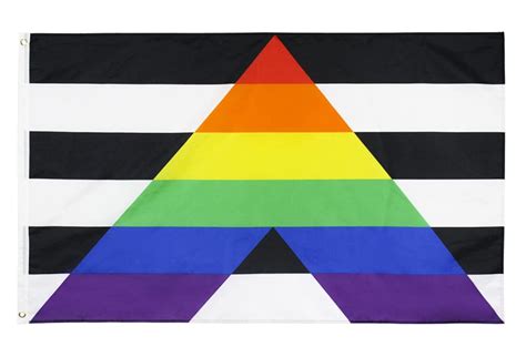 Straight Ally Large Pride Flag