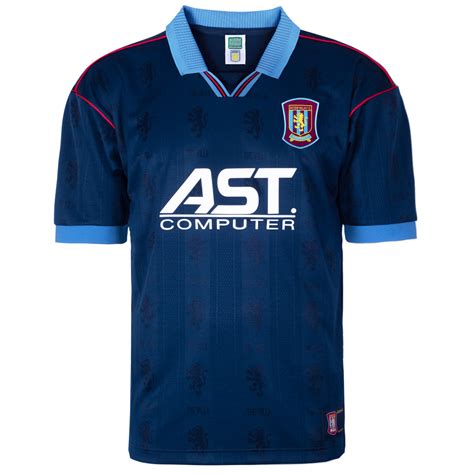 Aston Villa 1996 Away Retro Football Shirt Villa Retro Footie Kit