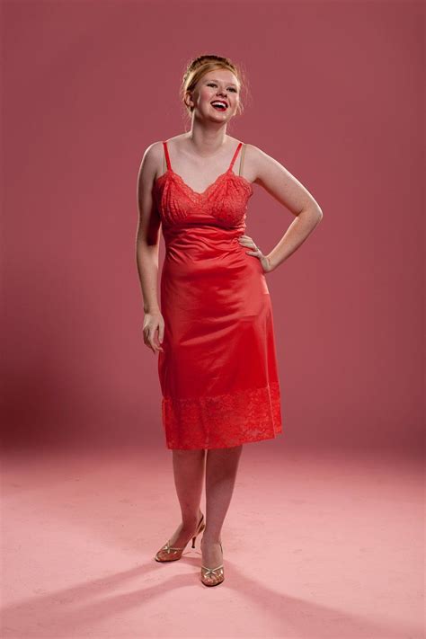 Nwt Vintage 1950s Red Slip Full Vanity Fair Lingerie Wedding Etsy