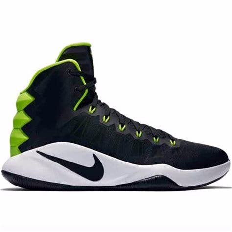 Bota Nike Hyperdunk 2016 Unlimited Negro Verde 2017 329900 En