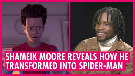 Shameik Moore Interview Spider Man Into The Spider Verse Youtube