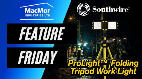 Southwire Prolight Work Light Versatile Job Site Lighting Solution