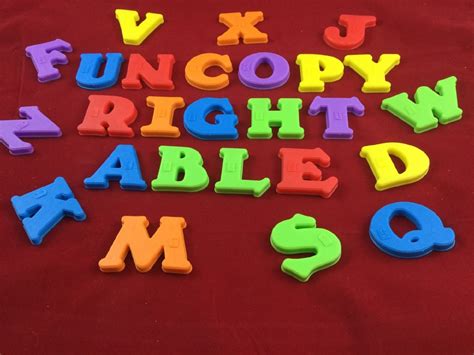 Braille Magnetic Letters | Braille Superstore