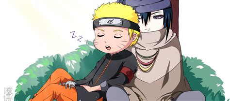 Download Uchiha Sasuke Uzumaki Naruto Cute Chibi Friends Sasuke