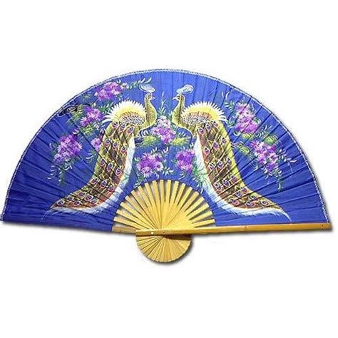 Proud Peacocks 2895 Wall Fans Oriental Furniture Fan