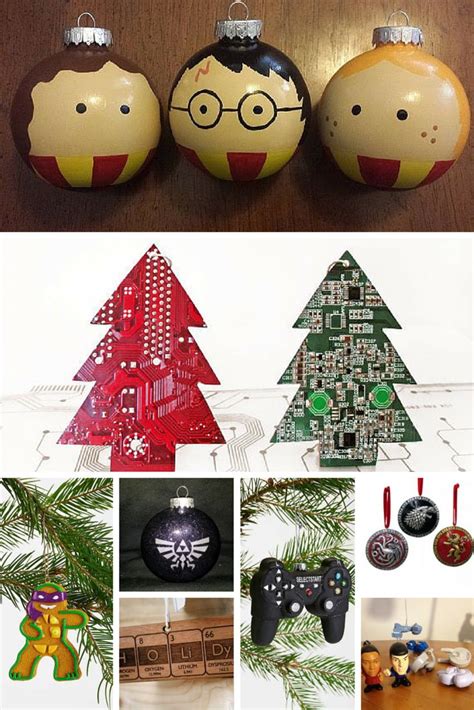 19 Nerdy Ornaments For Geekin Around The Christmas Tree Nerdy