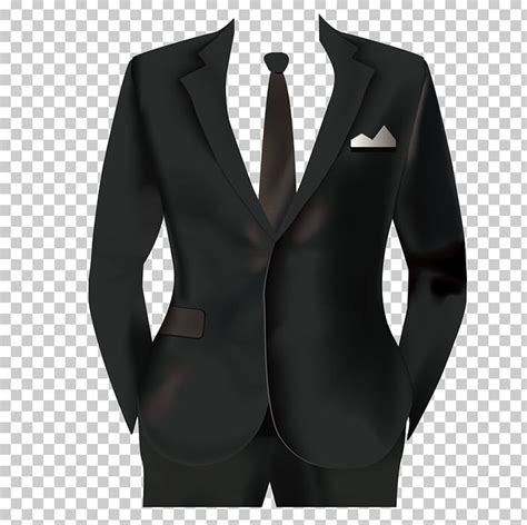 Tuxedo Suit Formal Wear Png Clipart Black Blazer Cartoon Clothing