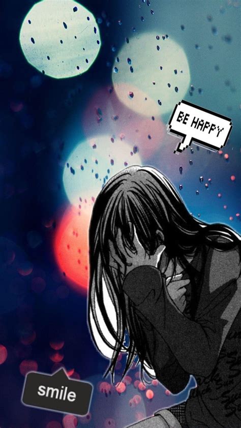 Jokes on her i eat when depressed. Sad Anime Suicidal Wallpapers - Wallpaper Cave