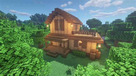 Simple House Tutorial Minecraft Youtube