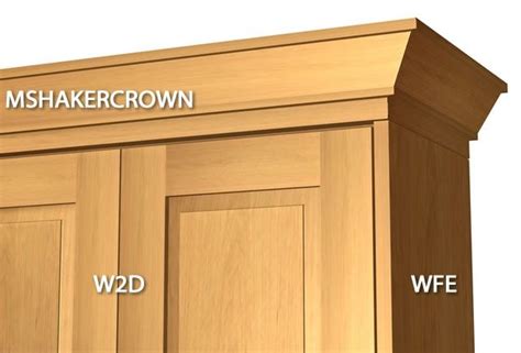 See more ideas about kitchen cabinet crown molding, crown molding, cabinet. SHAKER 2 piece crown molding with backer | Kitchen cabinet ...