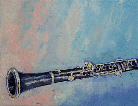 Clarinet Painting By Michael Creese Fine Art America