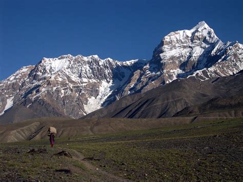 High Pamir Mountains Near Savnob Village Gorno Badakhshan Flickr