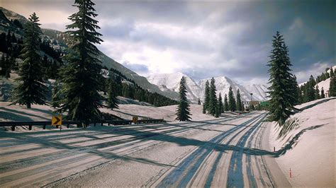 Winter Mountain Road Wallpapers Top Free Winter Mountain Road