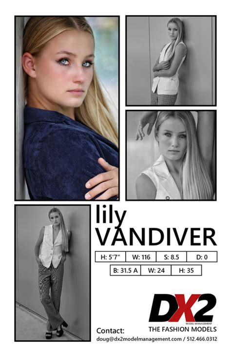 Lily V Dx2 Model Management Dx2 Creatives