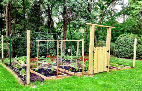 Raised Bed Garden Kit With Fence Garden Design