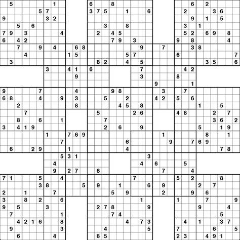 Printable Sudoku Sudoku Printables