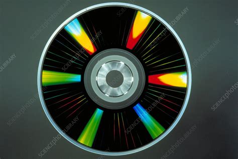 Optical Disk Stock Image C0028523 Science Photo Library