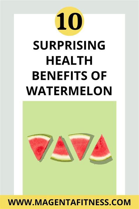 10 Surprising Health Benefits Of Watermelon Artofit