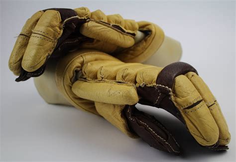 Soviet Hockey Gloves Vintage Hockey Gloves Leather Gloves Etsy
