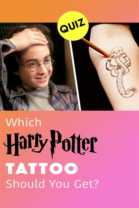 Quiz Which Harry Potter Tattoo Should You Get Harry Potter Quiz
