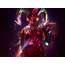 Celestial Wallpaper 4K CGI Sculpture Roman Nebula Glowing Space 