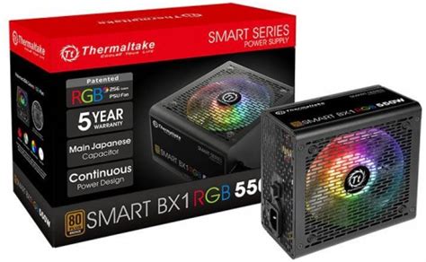Thermaltake Smart Bx1 Rgb Netzteile Mit Bis Zu 750 Watt Und Rgb