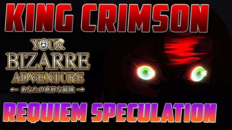 King Crimson Requiem Abilities Ability Speculation Ordinary