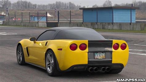 Corvette Z06 With Borla Exhaust Loud Sound Youtube