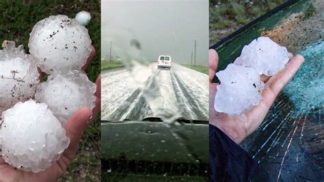 Most Epic Hail Storms Ever Caught On Film Youtube