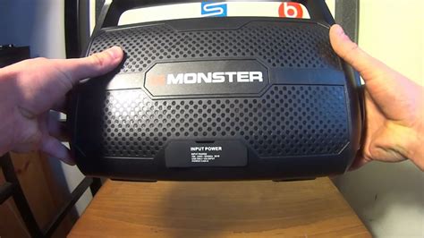 Monster Nomad Portable Speaker Youtube