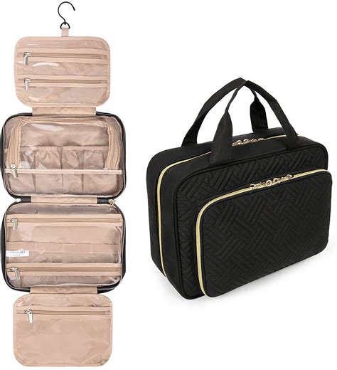 Toiletry Bag Hanging Travel Makeup Organizer With Tsa Approved