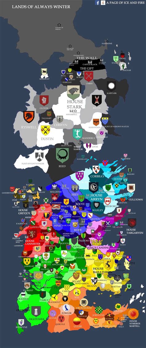 Westeros High Res Map Got 9gag