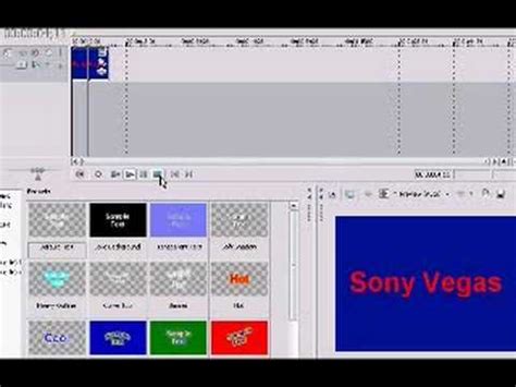 Basic Text Using Sony Vegas 7 Tutorial YouTube