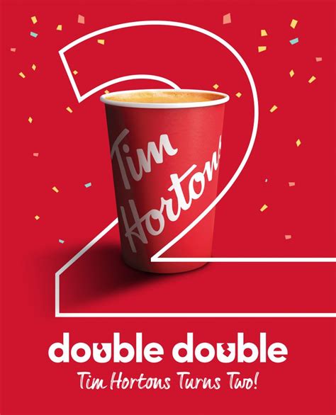 Canadian Coffee House Brand Tim Hortons Marks 2nd Anniversary With