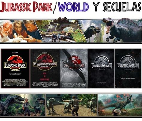 Jurassic Park La Saga Que Se Abrió Camino En Nuestras Vidas Jp 1 Emp Jp 3 Jw Y Jwfk