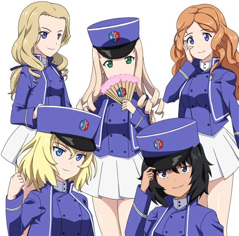 Marie Girls Und Panzer Sofue Girls Und Panzer Oshida Girls Und Panzer Andou