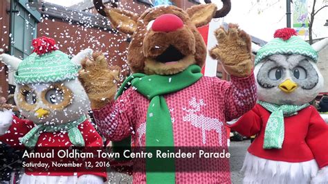 Reindeer Parade Oldham Saturday November 12 2016 Youtube