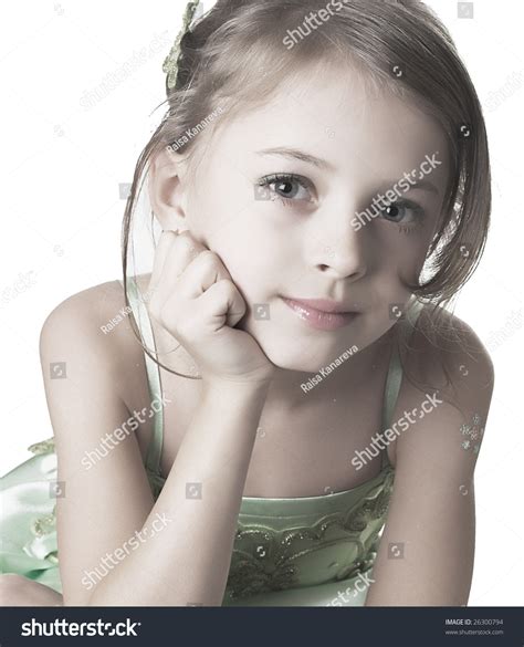 Little Girl With Cute Smile Stock Photo 26300794 Shutterstock