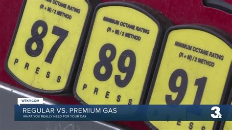 Regular Vs Premium Gas What You Really Need For Your Car Youtube