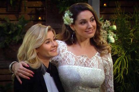 Lesbian Wedding Kelly Brook Ties The Knot With One Big