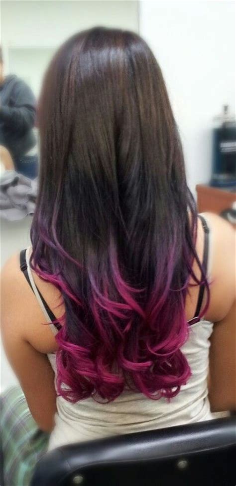 Pink And Purple Ombre Im In Love If My Ends Werent So