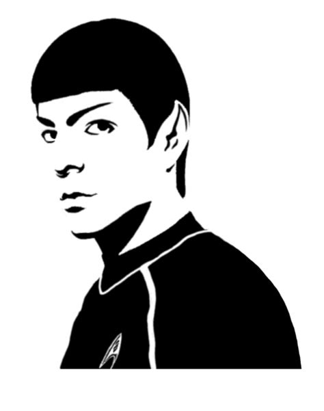 Spock Stencil 2 By Mcrizlife On Deviantart
